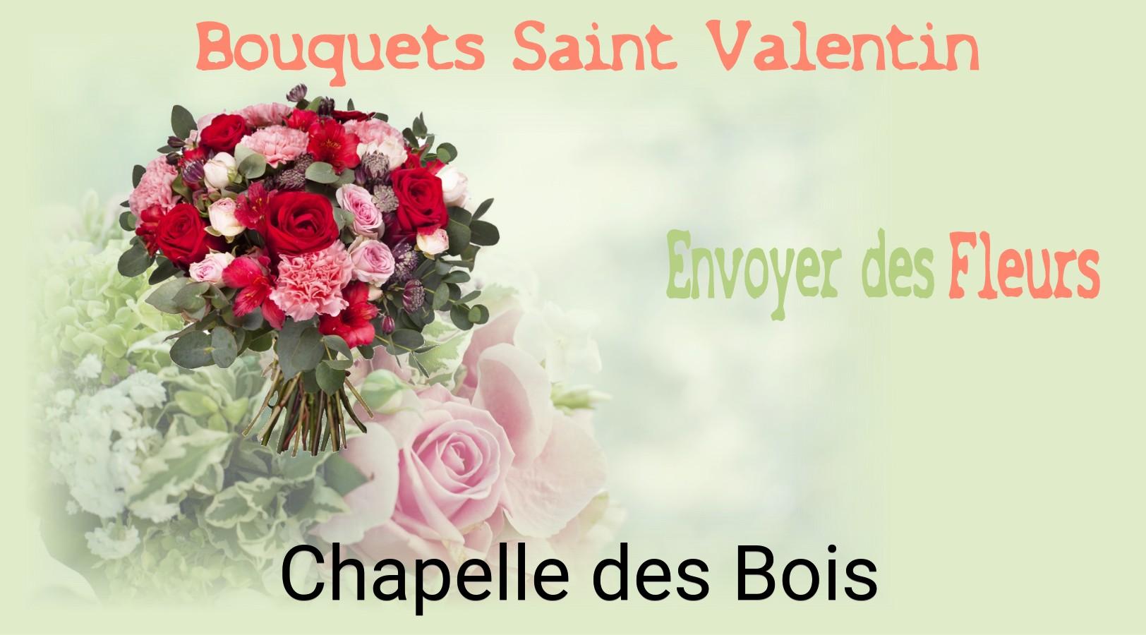 Roses de Saint-Valentin livrées à Chapelle-des-Bois